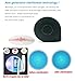 Portable Deep UV Toothbrush Sanitizer Ultraviolet light Antibacterial Toothbrush Sterilizer Cleaner Organizer Holds 1 Toothbrush or Electric Heads (Black)