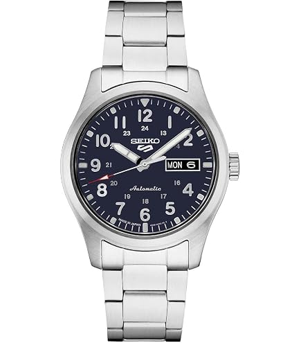 Amazon.com: SEIKO Men's SNK615 Automatic Stainless Steel Watch