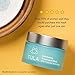 TULA Probiotic Skin Care Exfoliating Dual Phase Treatment Mask with Hydrating Vitamin E, Soybean Oil and Bentonite Clay, 1.7 oz