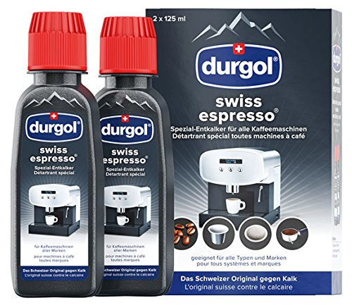 Durgol swiss espresso, Spezial-Entkalker für hochwertige Espressomaschinen - 250ml - 4x
