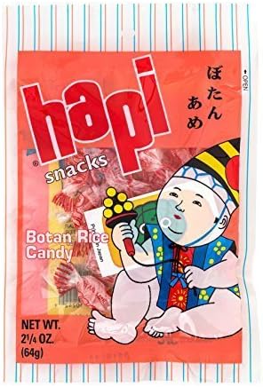 Hapi Botan Rice Candy, 2.25 Ounce by HAPI