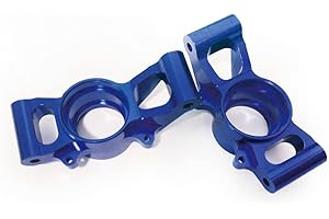 YOYOHOBBY Alloy Rear Stub Axle Hub Carriers Knuckles 7752 for Traxxas 1/5 1/6 X-MAXX 8S Upgrade Parts (Dark Blue)