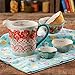 The Pioneer Woman Vintage Floral 4-Piece Measuring Bowl with 4-Cup Measuring Cup, 5-Piece Set