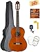 Yamaha CGS103A 3/4-Size Classical Guitar Bundle with Gig Bag, Tuner, Strings, String Winder, Austin Bazaar Instructional DVD, and Polishing Cloth