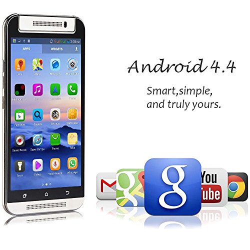 Indigi BLACK 3G SmartPhone 5.5in Android Phablet (FACTORY UNLOCKED) NEW Rotating Camera