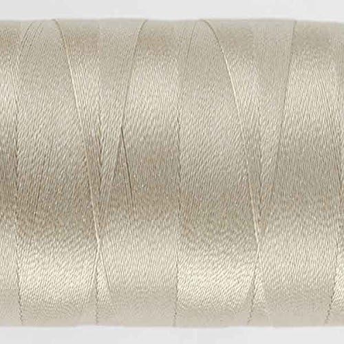WonderFil Specialty Threads Polyfast 40wt trilobal polyester, Oatmeal Polyfast 1000m