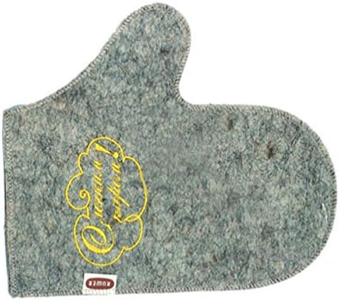Enjoy Your Bath Spa Woolen Mitten Gray