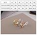Love Ring-Zircon Rome Digital Ring ,Rose Gold(8)
