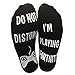 'Do Not Disturb' I'm Playing Fortnite' Funny Ankle Socks - Great Gamer Gift For Fornite Lovers