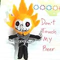 3D GHOST RIDER Fridge Refrigerator Magnet Cute Voodoo Doll Souvenir Gift Collectibles