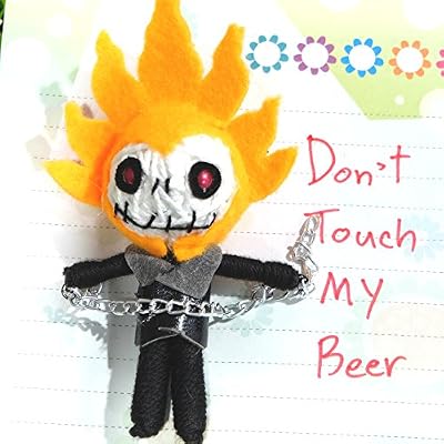 3D GHOST RIDER Fridge Refrigerator Magnet Cute Voodoo Doll Souvenir Gift Collectibles