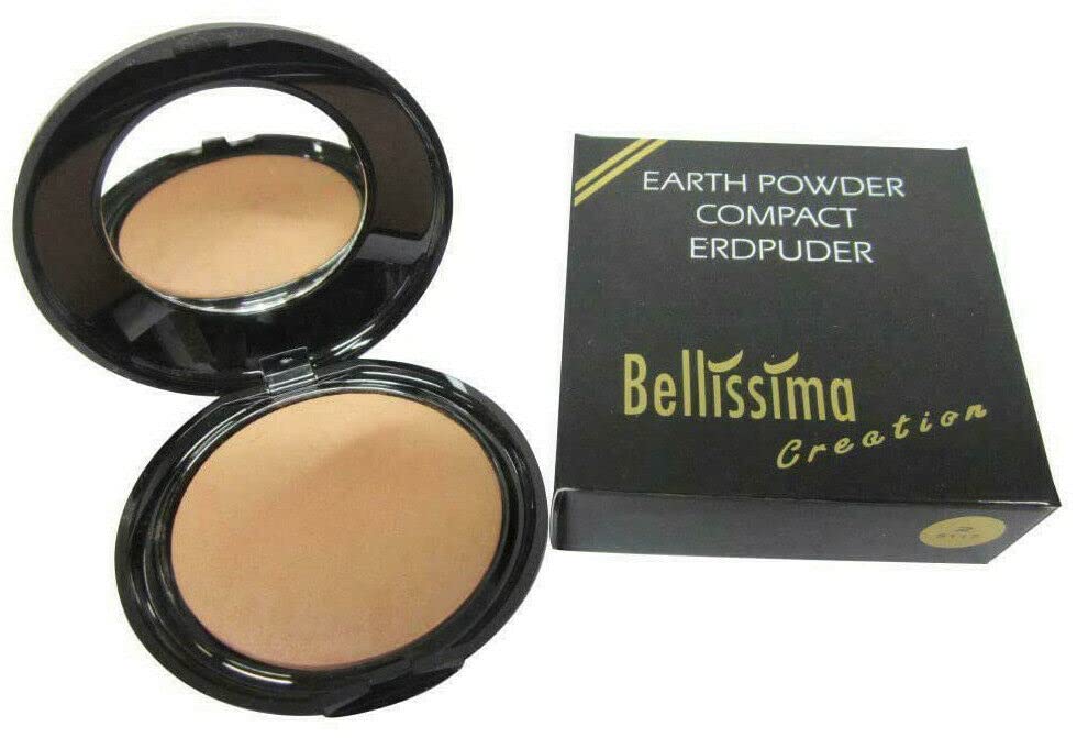 Creip Compact Beige Powder (Pressed), No. 2, 7.5g, Tin, Natural, Y3, 730 days shelf life