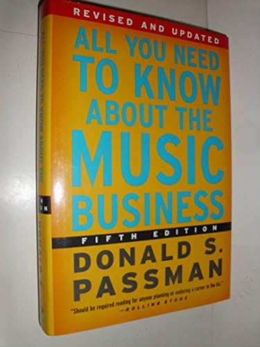 Amazon.com: All You Need to Know About the Music Business: Seventh