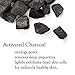Nature Skin Shop Charcoal & Tea Tree Body Wash, Detoxifying Cleanser for Body Acne, Oily Skin & Clogged Pores, with Organic Ingredients, Sulfate-Free
