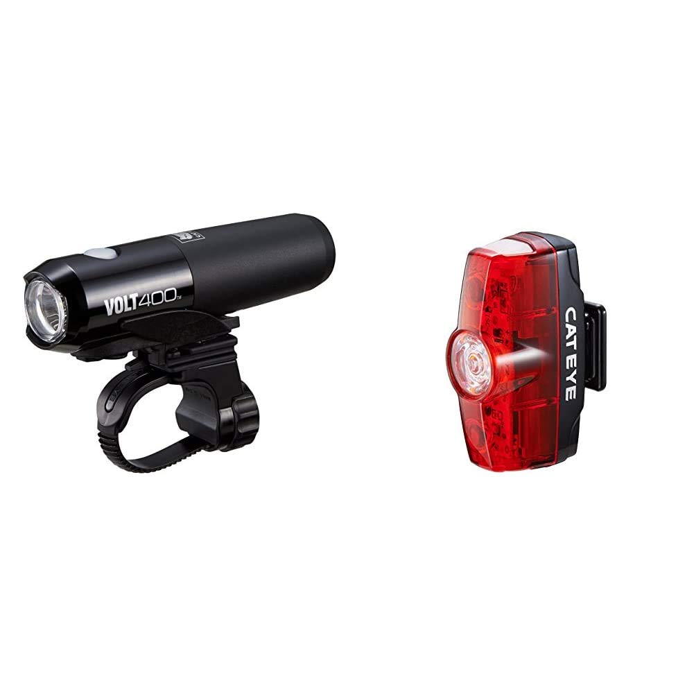 キャットアイ(CAT EYE) LEDヘッドライト VOLT400 セーフティライト HL-EL461RC USB充電式 の商品画像