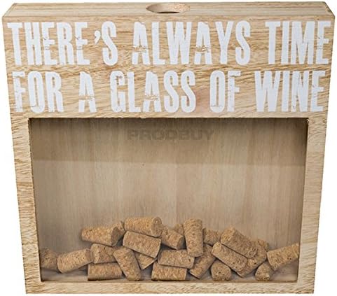 Caja de almacenamiento de madera vino corcho – montaje en pared: Amazon.es: Hogar