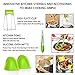 Instant Pot Accessories Set 14 Pcs, Pressure Cooker Accessories Fit Instant Pot 6,8 Qt - Steamer Basket, Springform Pan, Egg Rack, Egg Bites Mold, Oven Mitts, Silicone Trivet Mat, Magnetic Cheat Sheet