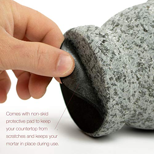 Gramercy Kitchen Co. Mortar and Pestle (Unpolished Granite)