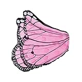 Fanciful Fabric Butterfly Wings, in Pink