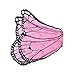Fanciful Fabric Butterfly Wings, in Pink