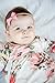 5 Baby Girl Hair Bows on Nylon Headbands | Improved Band Size | 2