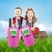Aphse Kids Walkie Talkie Wireless Two Ways Radio Toy T-388 3 Miles Range 22 Channels Built in Flash Light Children Birthday Gift Mini Walkie Talkie for Outdoor Adventures Camping Hiking Set of 2