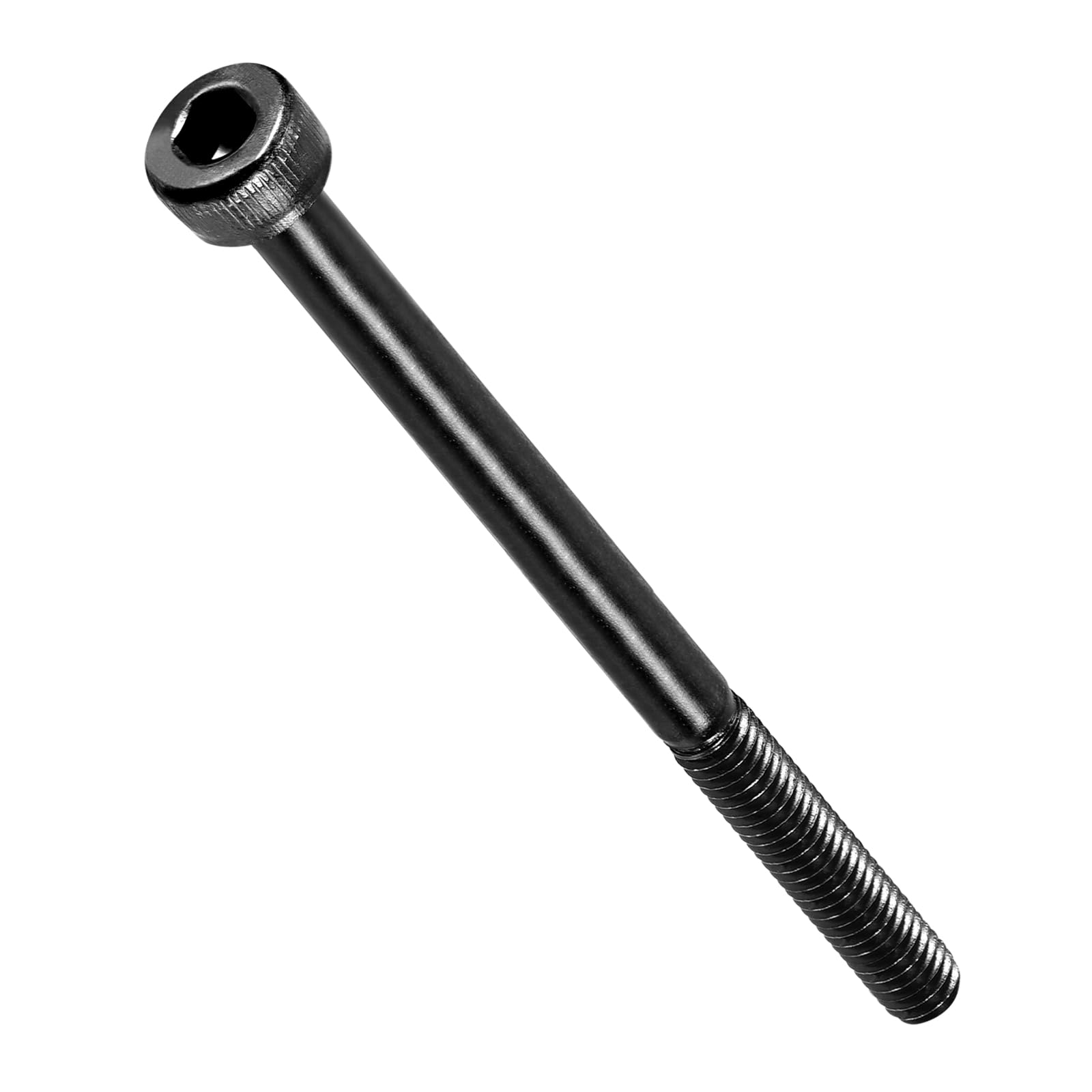 METALLIXITY Socket Head Cap Screws(M4-0.7x60mm)10Pcs, Carbon Steel Allen Socket Drive DIN912/ISO4762 Metric Oxide - Machine Grade 12.9 Internal Hex Screw UNC Coarse, Black — image 1