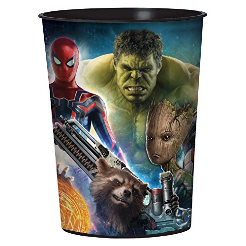 Marvel Ant-Man & The Wasp 16 oz Plastic Favor Cup Birthday Party Supplies Ant Man