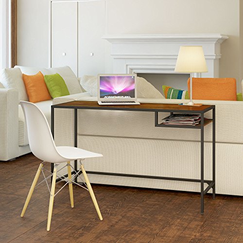 Industrial Vintage Design Space Saver Entryway Hallway Console Table