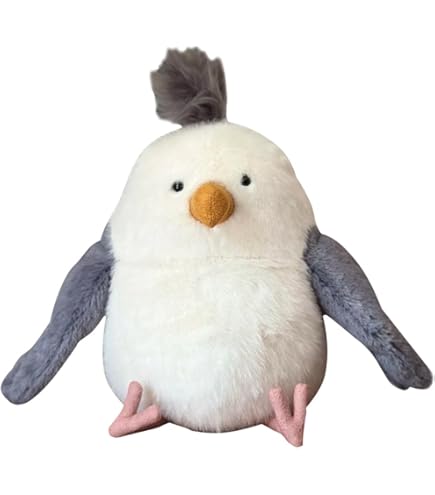 Amazon.com: Jellycat Chip Seagull Stuffed Animal, 10 inches - Bird