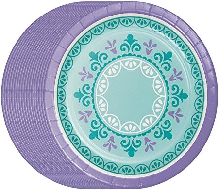Daily Chef Raindrops Paper Plates Mixed Pack (10.25" Dinner, 80 ct.)