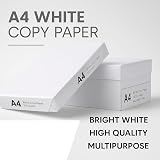 White Box Copier Printer Paper 75gsm A4 5 Reams 2500 Sheets FSC EU Ecolabel view 2