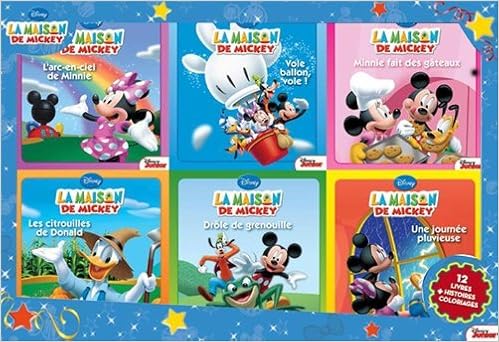 Coffret La Maison De Mickey 12 Livres Histoires - 