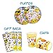 Emoji Birthday Party Supplies and Decorations - 124 Items Pack For 8 Guests - BONUS Gift: 8 Rubber Wristband Bracelets