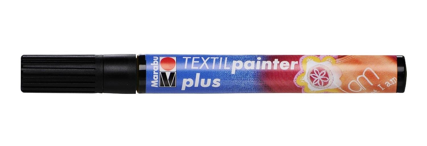 Marabu Textil Plus Painter Pen (3mm Tip) - 019 Yellow — image 1