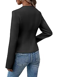 Blazers for Women Business Casual Black Work