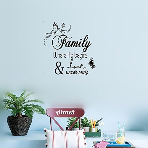 earck Wall Sticker Quotes Dctop Vinyl Removable Creative Butterflies Life Quote Wall Stickers For Kids Room Wall Decals Home Decoration Accessories