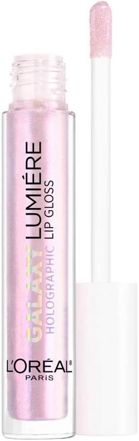 L'Oreal Paris Lumière Galaxy Holographic Lipgloss 4 Polaris Pink 30ml