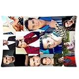 1 X Stitching Dylan O'brien Poster Pattern Two Sides Print Custom Pillowcase Cover Standard Size 20*30 ID-335