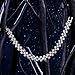 White Gold Plated Tennis Bracelet with Cubic Zirconia