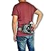 Waist Pack Fanny Pack Bum Bag Hip Pack Running Bag Waist Bag Running Belt Sack Water Resistant with Bottle (Not Included) Holder for Hiking Camping Dog Walking nylon fabric black, by LC Prime