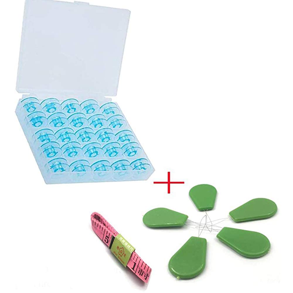 LNKA 25pcs/Box 9033P Blue Bobbins for PFAFF(Front) Group A C D E F G Machines 820779096