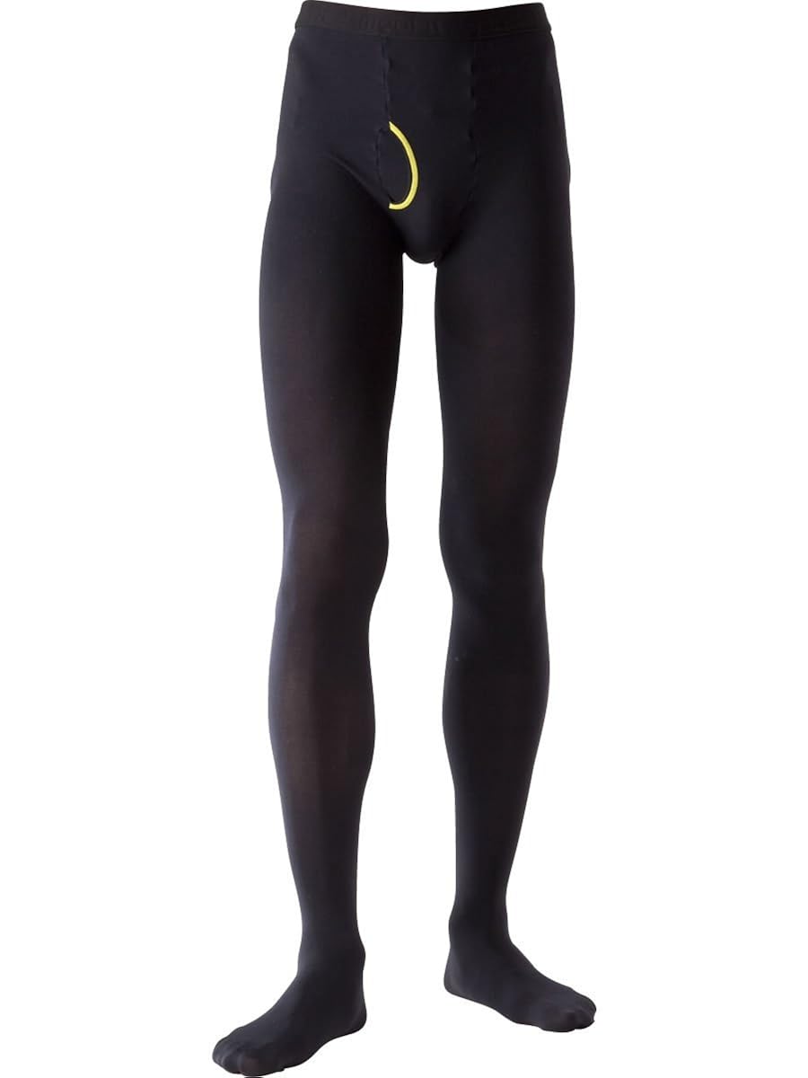 mens footed compression tights