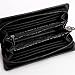 Black Menba stylish Retro Women Skull Wallet Case Wristlet Handbag for iphone 6 6 Plus