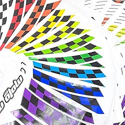 MC MOTOPARTS 17 inch Wheel Rim Stickers Decals Tape
