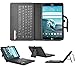 LG G Pad X8.3 keyboard case, KuGi High quality Ultra-thin Portfolio Case - Detachable Bluetooth Keyboard Stand Case / Cover for LG G Pad X 8.3 tablet.(Black)
