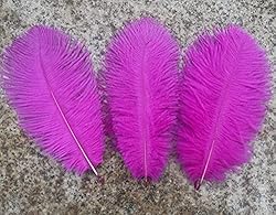 Lampu Ostrich Feathers 8-10 inch/20-25cm for