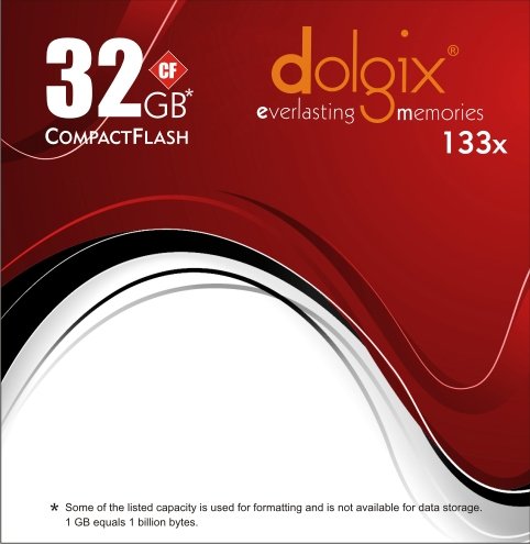 Dolgix 32GB Compact Flash (CF) Card - 133x