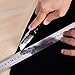 Folding Utility Knife - VIVREAL Heavy Duty Box Cutter Pocket Utility Knives with 11 Replaceable Stainless Steel Blades, Belt Clip, Easy Release Button, Quick Change and Lock-Back Design  