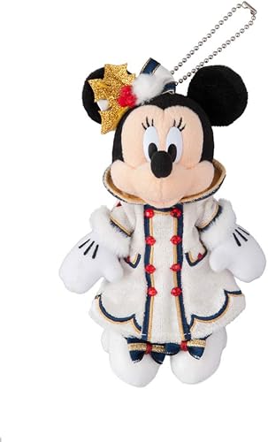 Amazon ミニーマウス ぬいぐるみバッジ イッツ クリスマスタイム ディズニークリスマス18 35周年 ディズニー お土産 東京 ディズニーシー限定 バッジ ホビー